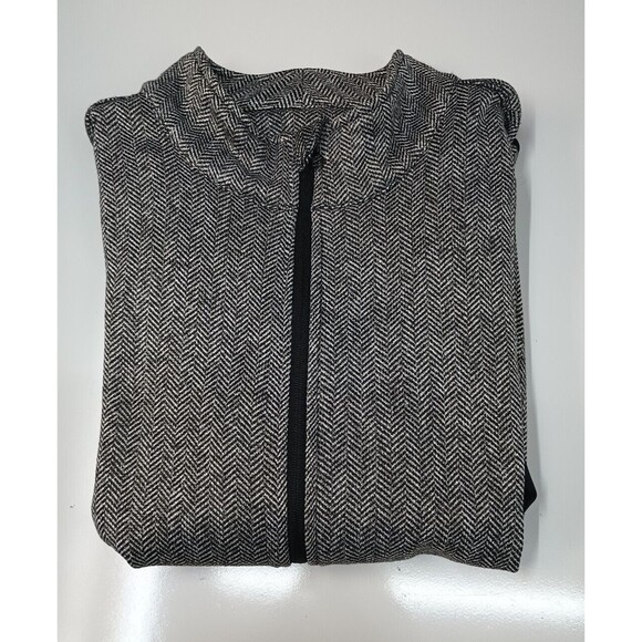 MNY Marc New York Andrew Marc Black White Full Zip Active Sweater Jacket XXL - Picture 7 of 7